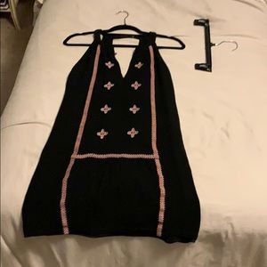 Black dress from Chicago boutique